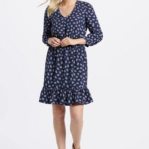 Draper James Floral Peasant Dress